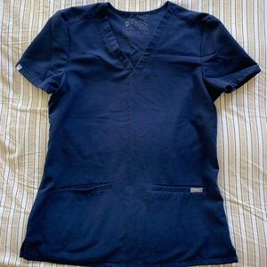 Figs Scrubs Casma Top XXS 2 Pocket